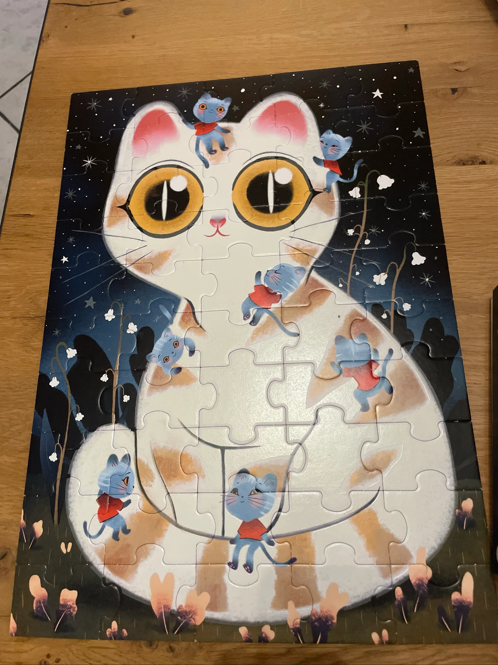 Puzzle enfant Djeco Wizzy puzzle / glow in the dark